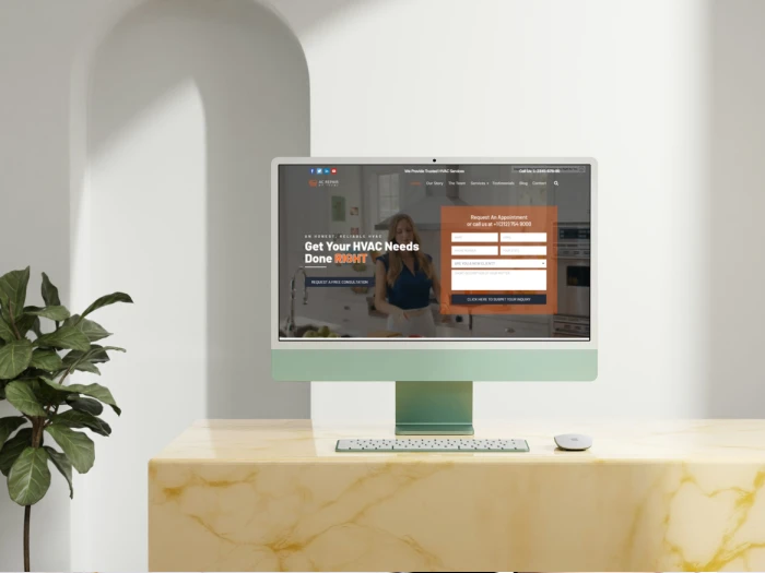 Ac Repair Nivora Kajabi Website Theme