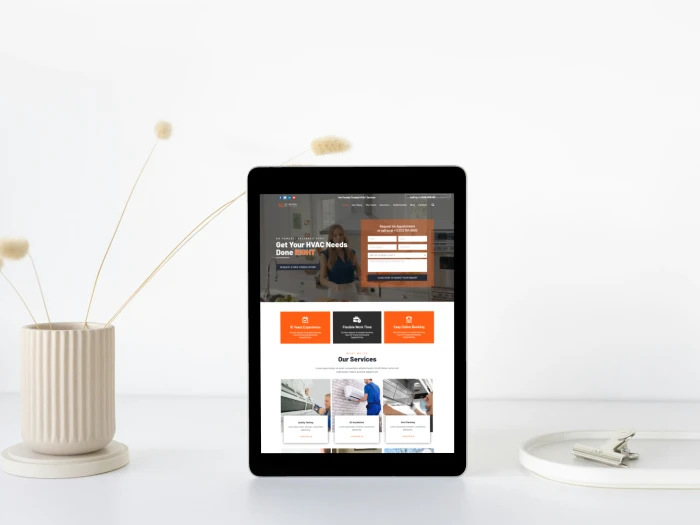 Ac Repair WordPress- Website Theme