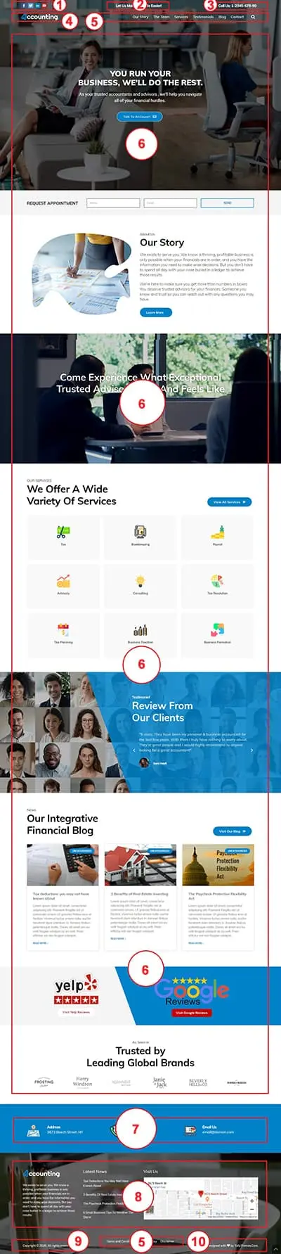 Accounting pro Premium WordPress Theme Documentation