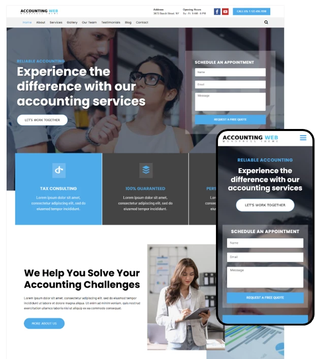 AccountingWeb - Accounting WordPress theme