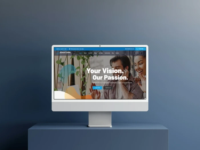 Advertising Agency WordPress- Website Theme