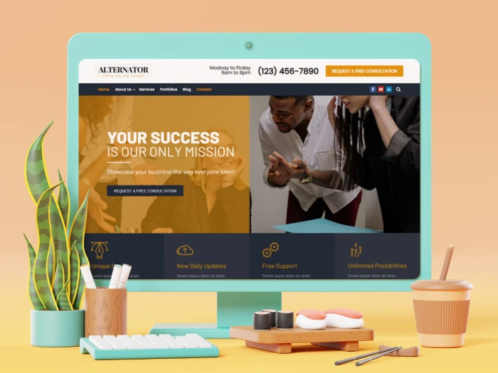 Alternator WordPress- Website Theme