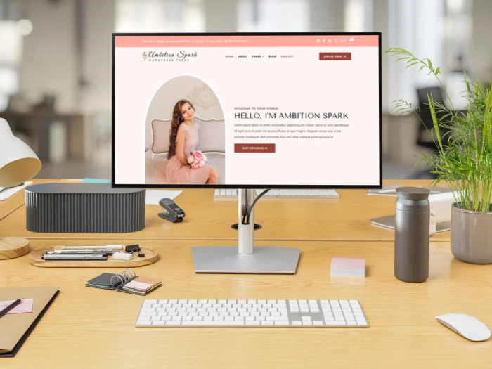 Ambition Spark WordPress- Website Theme