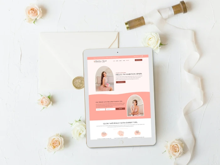 Ambition Spark Nivora Kajabi Website Theme