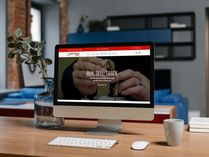 AntiqueStore WordPress- Website Theme