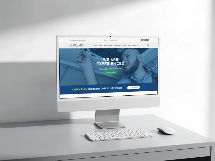 Appliance Repair WordPress- Website Theme