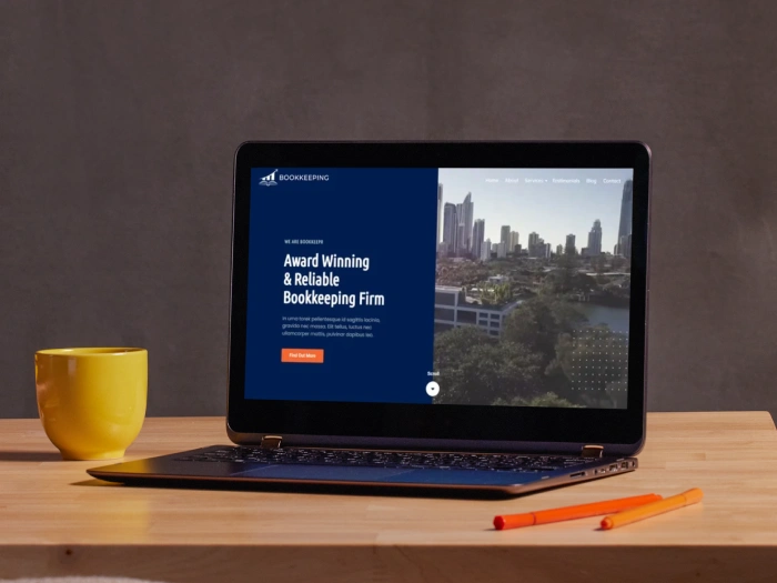 Bookkeeping Pro WordPress- Website Theme