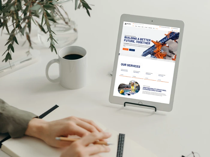 Building Contractor  Nivora Kajabi Website Theme