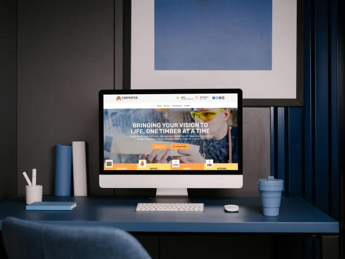 Carpenter Nivora Kajabi Website Theme