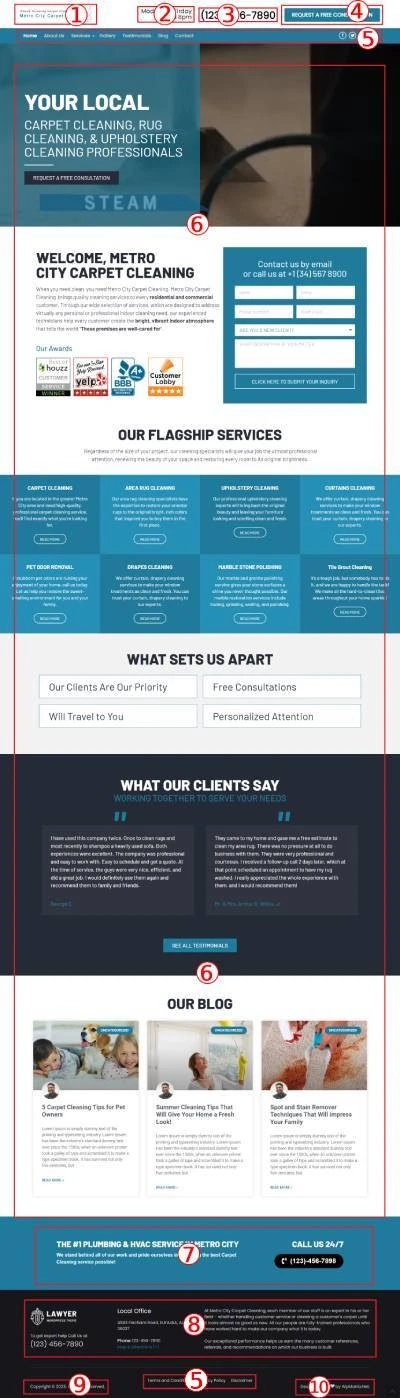 Carpet Cleaner Premium WordPress Theme Documentation