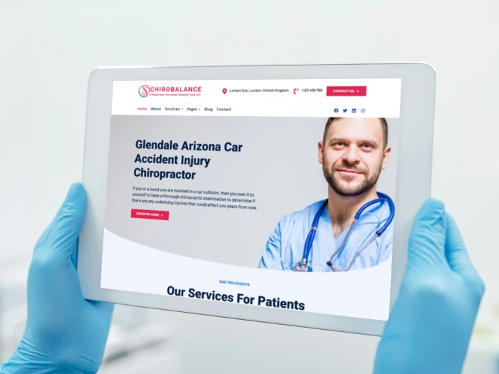 Chirobalance WordPress- Website Theme