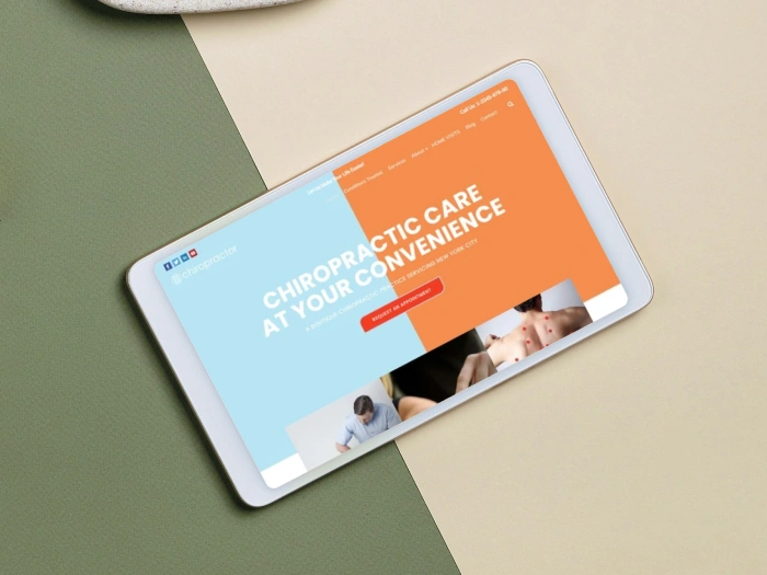 Chiropractor Pro Nivora Kajabi Website Theme