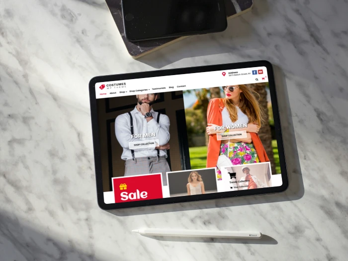 Costumes Nivora Kajabi Website Theme