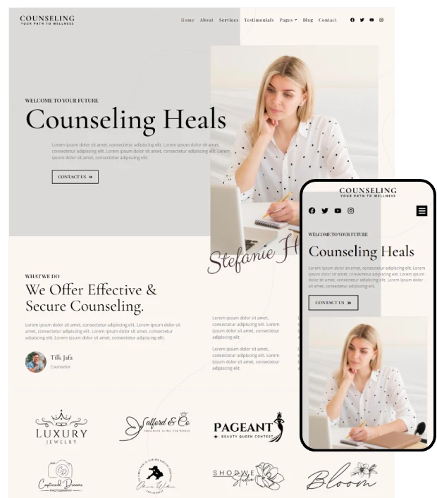 Counseling WordPress theme