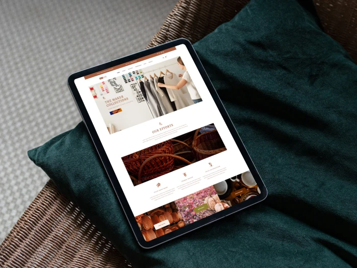 Crafts Nivora Kajabi Website Theme