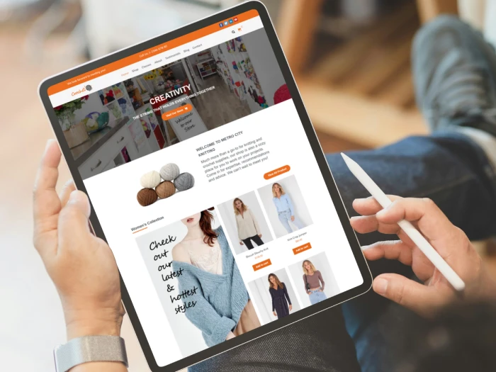 Crochet Nivora Kajabi Website Theme