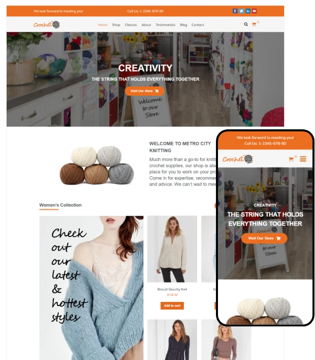 Crochet Multipurpose WooCommerce WordPress Theme