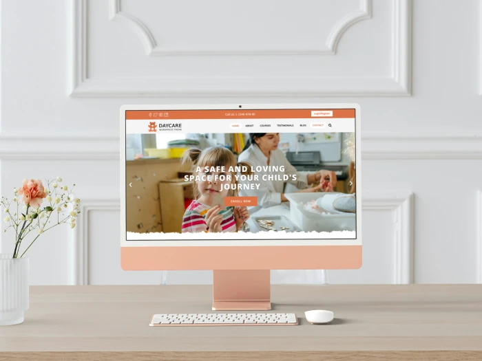 DayCare Nivora Kajabi Website Theme