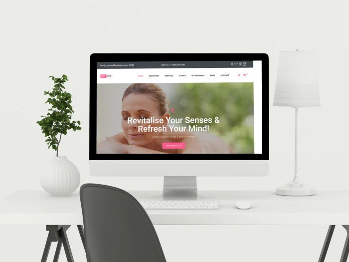 DaySpa Nivora Kajabi Website Theme