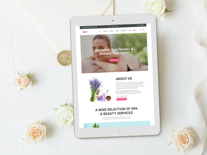 DaySpa WordPress- Website Theme