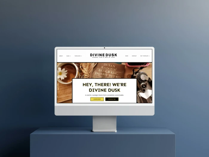 Devine Dusk Nivora Kajabi Website Theme