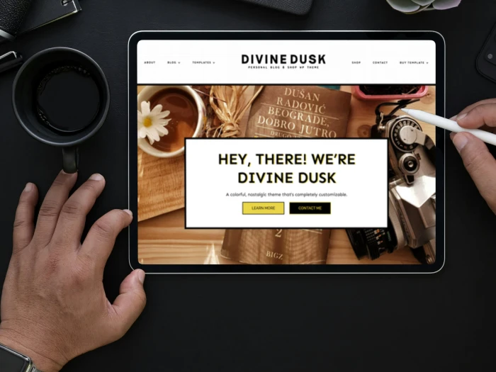 Devine Dusk WordPress- Website Theme