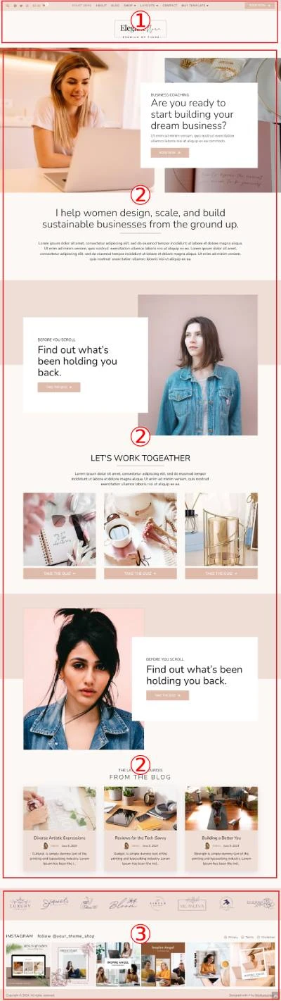 Elegant Aura Premium WordPress Theme Documentation