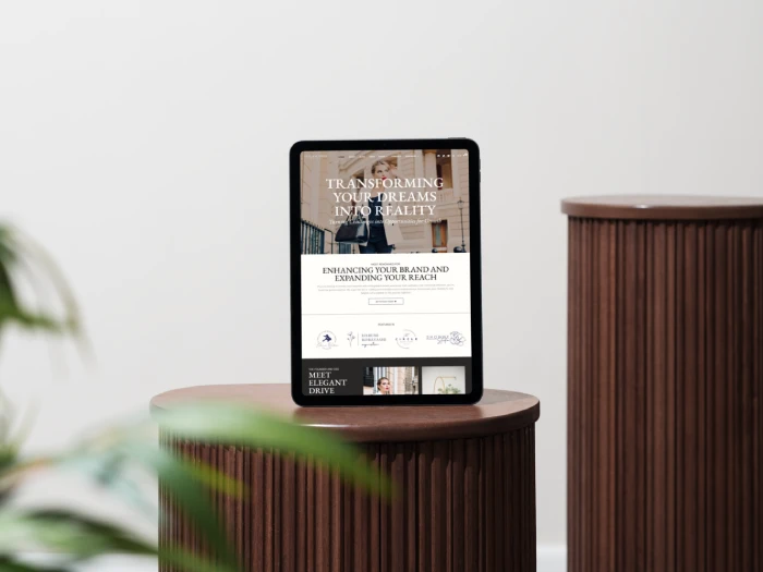 Elegant Drive Nivora Kajabi Website Theme