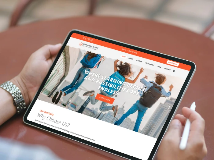 Elementary School WordPress- Website Theme