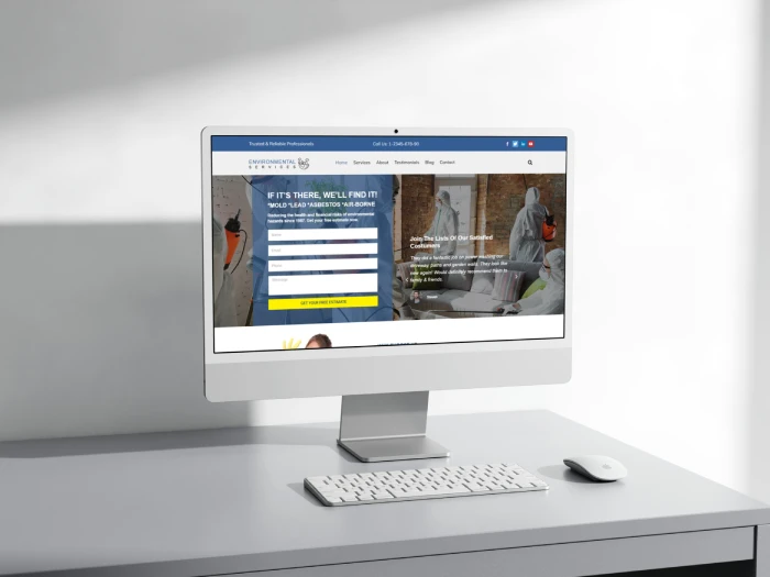 Environmental Services WordPress- Website Theme