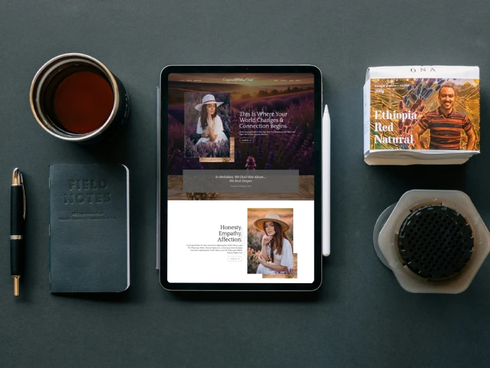 Evergreen Healing Coach WordPress- Website Theme