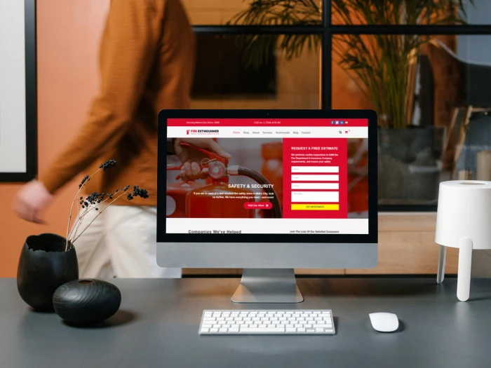 Fire Extinguisher WordPress- Website Theme