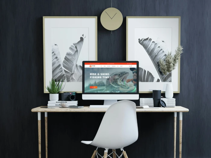 Fishing Nivora Kajabi Website Theme