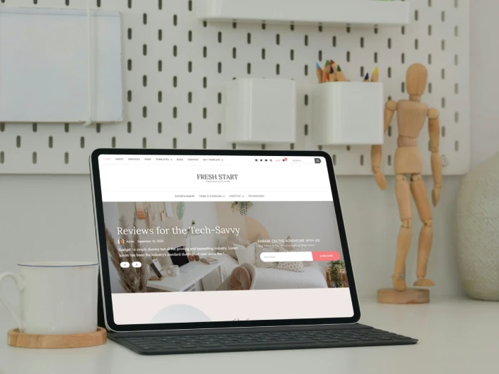 Fresh Start WordPress- Website Theme