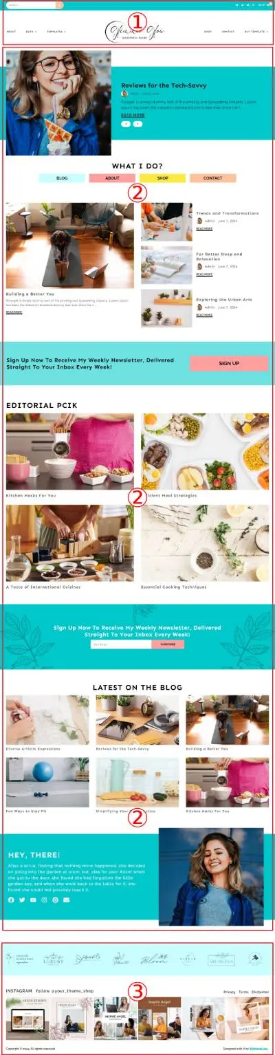 Glimmer Glow Premium WordPress Theme Documentation