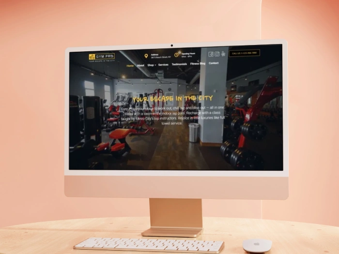 Gym Pro WordPress- Website Theme