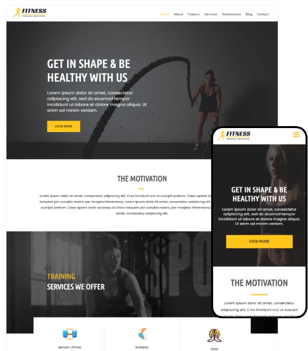 Gymnastics - GYM & Fitness WordPress Theme
