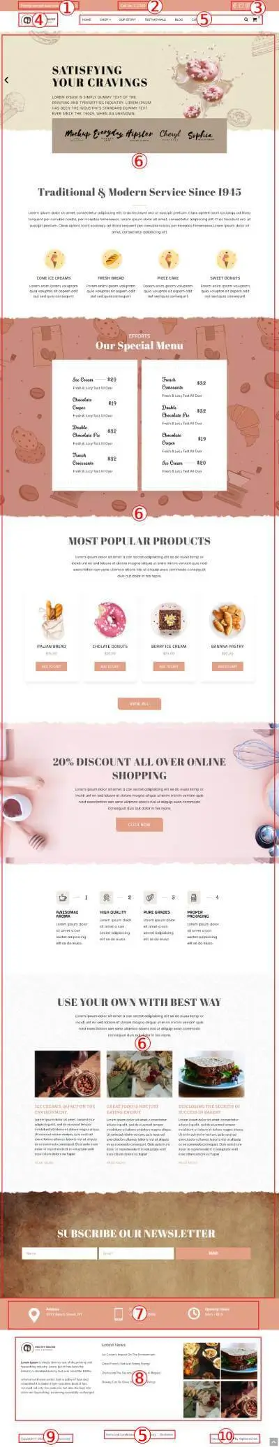 Healthy Snacks Premium WordPress Theme Documentation