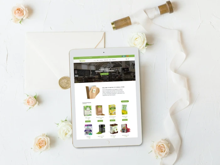 Herbal Nivora Kajabi Website Theme