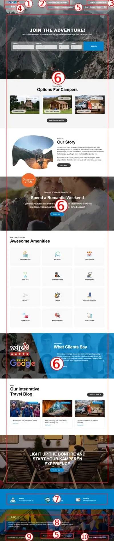 Hiking Premium WordPress Theme Documentation