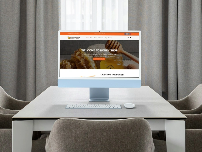 Honey Shop Pro WordPress- Website Theme