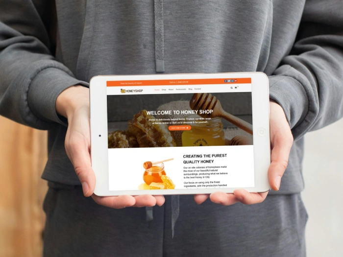 Honey Shop Pro Nivora Kajabi Website Theme