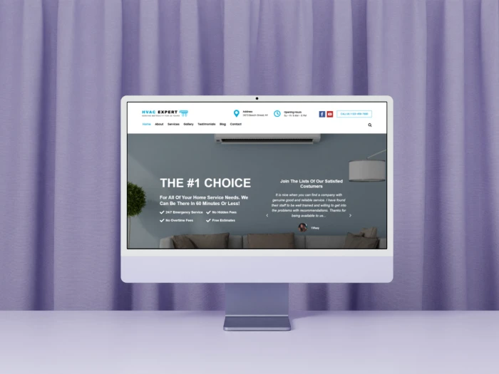 HVAC Nivora Kajabi Website Theme