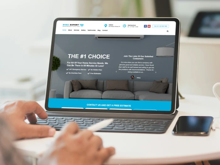 HVAC WordPress- Website Theme