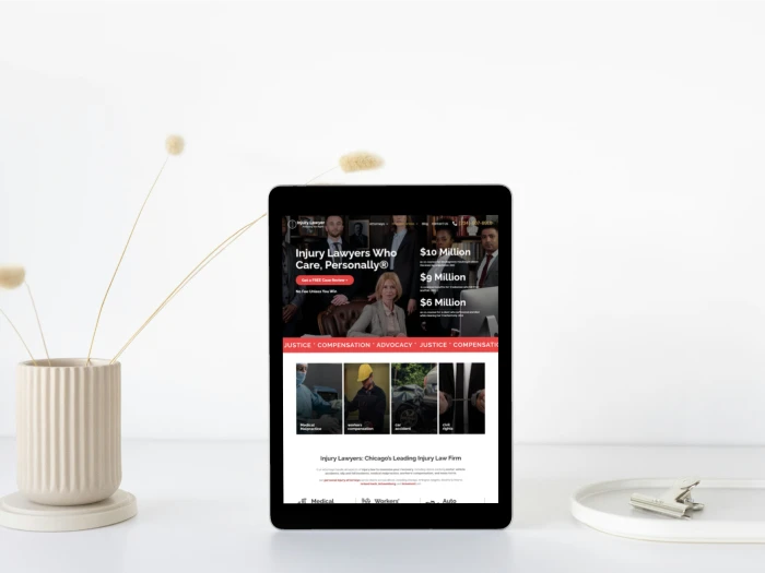 Injury Lawyer Nivora Kajabi Website Theme