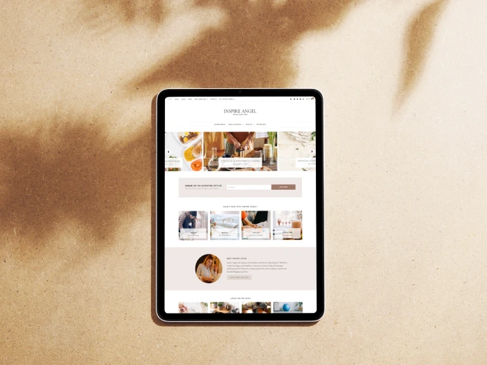 Inspire Angel WordPress- Website Theme