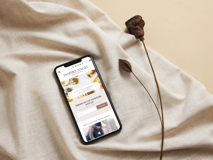 Inspire Angel Nivora Kajabi Website Theme