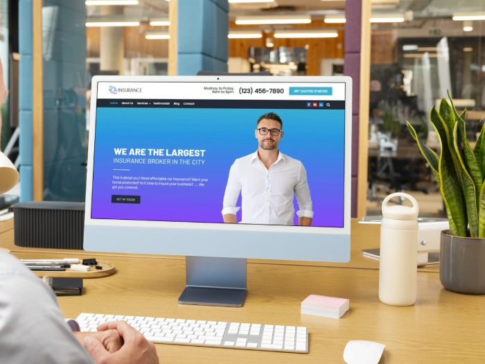 Insurance Pro WordPress- Website Theme