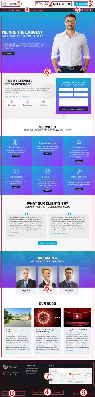 Insurance Pro Premium WordPress Theme Documentation