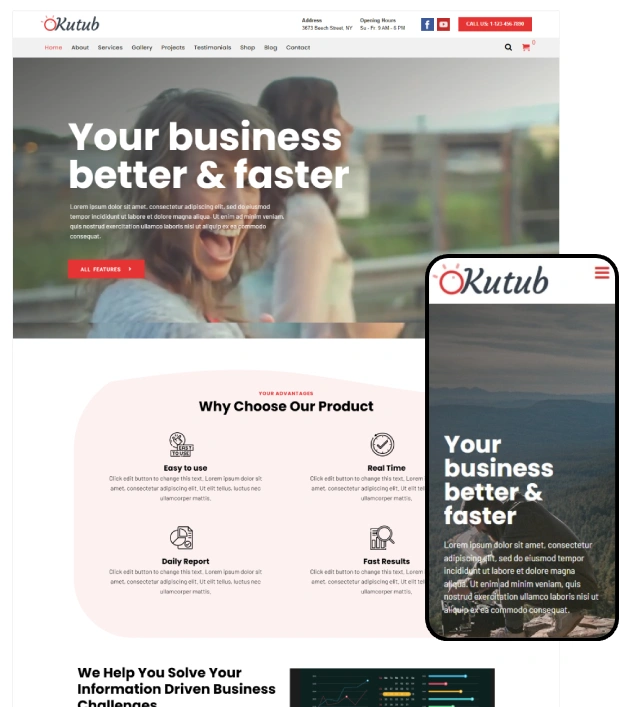 Your All-In-One Multi Purpose WordPress Theme